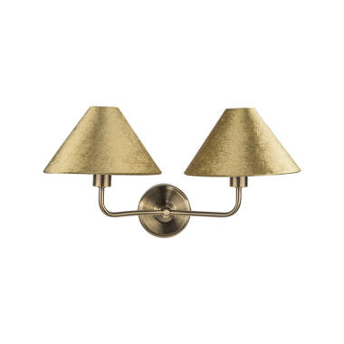 Image of Wisteria Camellia Twin Wall Light