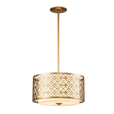 Elstead Ziggy Glass Ceiling Pendant Light