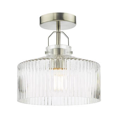 Dar Lenka Semi-Flush Ceiling Light
