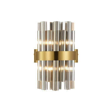 Detroit Glass Flush Wall Light