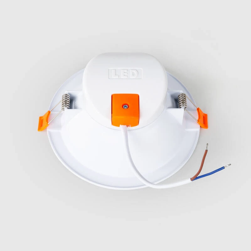 Image of Round 12W Daylight LED Downlight New Lux IP44 Cutout 135mm