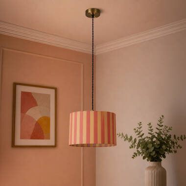 Image of Wisteria Twist Ceiling Pendant Shade