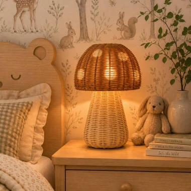 Edit Toadie Rattan Table Lamp