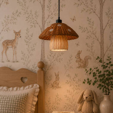 Edit Toadie Rattan Ceiling Pendant Light