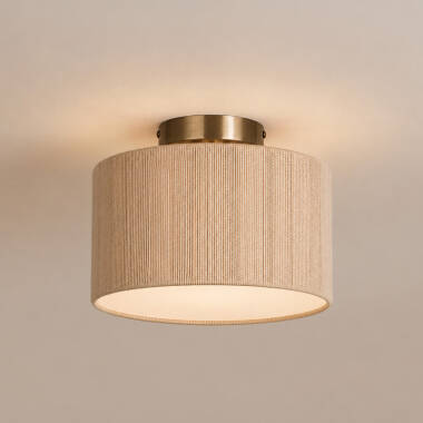 Image of Khudi & Khora Cappo Flush Ceiling Light