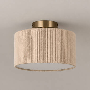 Image of Khudi & Khora Cappo Flush Ceiling Light