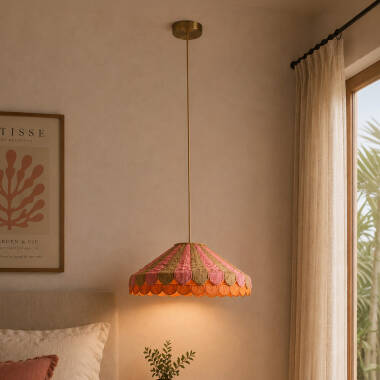 Edit Fair Ground Rattan Ceiling Pendant Light