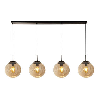 Searchlight Punch Champagne Glass 4 Light Bar Ceiling Pendant