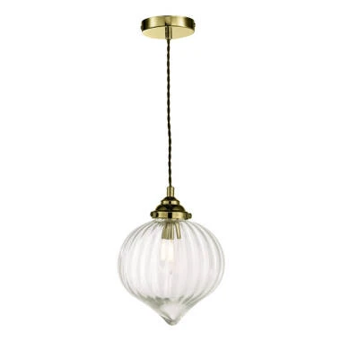 Dar Mya Glass Ceiling Pendant Light
