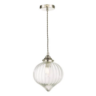 Dar Mya Glass Ceiling Pendant Light