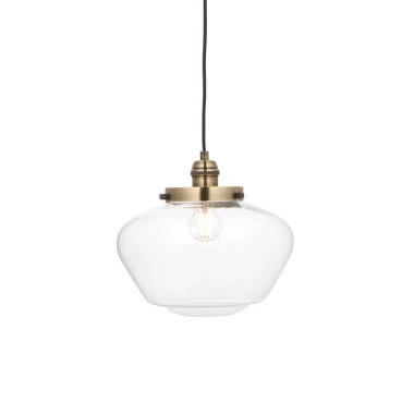 Luxia Harpenden Opal Glass Ceiling Pendant Light