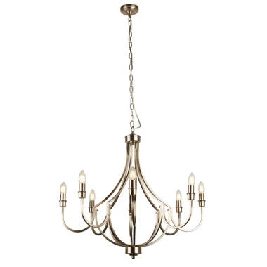 Searchlight Lodge 8 Light Chandelier