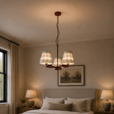 Wisteria Boxie 3 Light Multi Arm Ceiling Pendant Light
