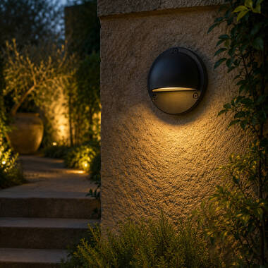 EasyFit Pro 24v Garden Lights - Ivy LED Outdoor Flush Wall Light