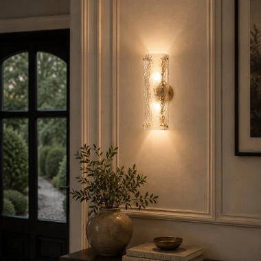 Wisteria Charlotte Glass Wall Light