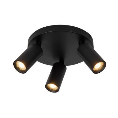 Lucide Ritmo 3 Light Ceiling Spotlight Plate