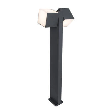 Lutec Cuba 2 Light Adjustable LED Outdoor Bollard Light