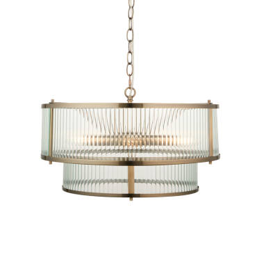 Luxia Hudson Glass Ceiling Pendant Light
