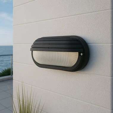 Edit Coastal Conch Outdoor Flush Wall Light