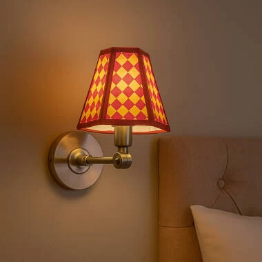 Wisteria Hex Wall Light