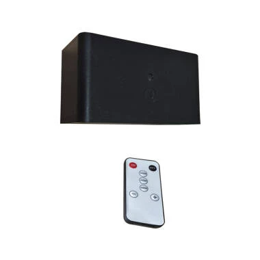 Edit Syros USB Rechargeable Selectable LED Outdoor Wall Light with Remote Control