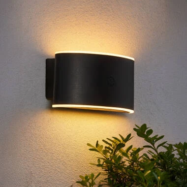 Edit Samos USB Rechargeable CCT LED Outdoor Wall Light
