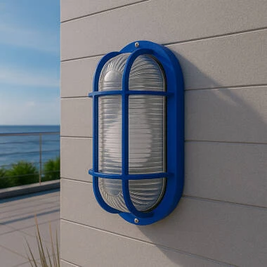 Edit Coastal Swell Outdoor Flush Wall Light