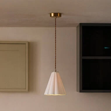Edit Iris Ceramic Ceiling Pendant Light