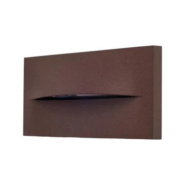 Edit Terra LED Rectangular Outdoor Flush Wall Light