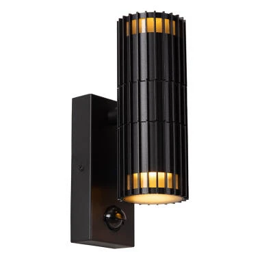 Lucide Timbala Outdoor Up & Down Wall Light with PIR Sensor