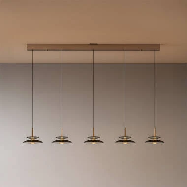 Lucide Santiago LED 5 Light Bar Ceiling Pendant