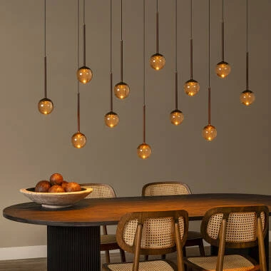 Lucide Calina LED 12 Light Bar Ceiling Pendant