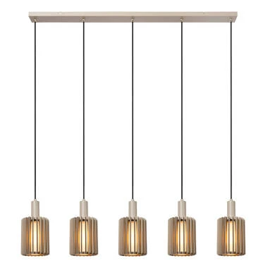 Lucide Lambres 5 Light Bar Ceiling Pendant