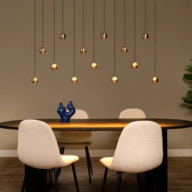 Lucide Montana LED 13 Light Bar Ceiling Pendant with Remote Control