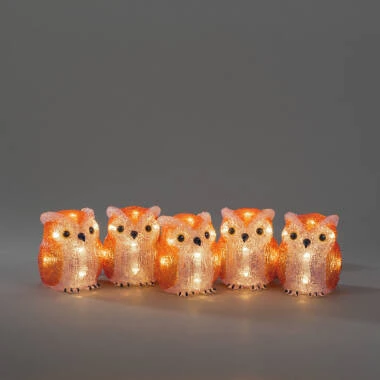 Konstsmide LED Owl String Lights