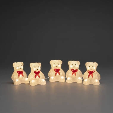 Konstsmide LED Teddy Bear String Lights