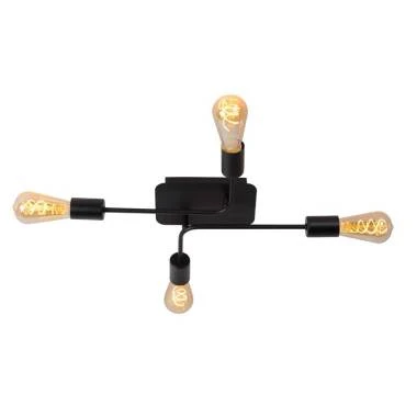 Lucide Lester 4 Arm Semi-Flush Ceiling Light