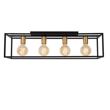 Lucide Ruben 4 Light Bar Flush Ceiling Light