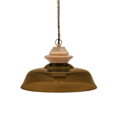 Khudi & Khora Brook Glass Ceiling Pendant Light