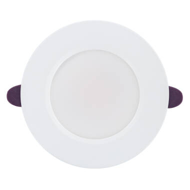 Image of Round Waterproof 8W Warm White LED Downlight IP65 Cutout 75mm