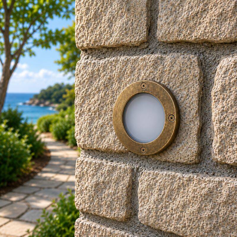 Image of Westport Coastal Sandsend Outdoor Flush Wall Light