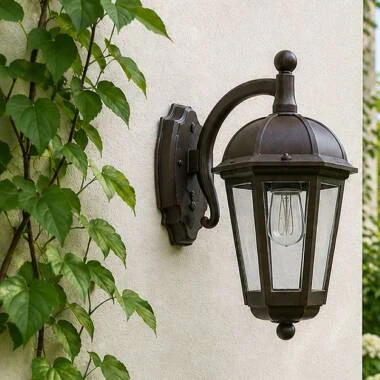 Edit Coastal Sharrow Outdoor Lantern Wall Light