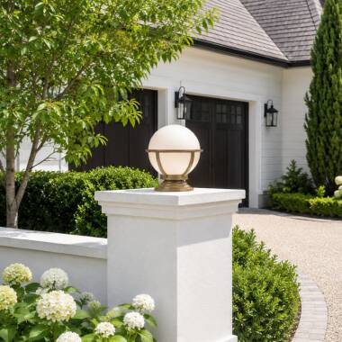Edit Coastal Portree Outdoor Pedestal Light