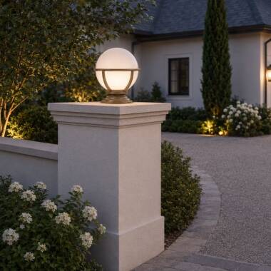 Image of Edit Coastal Portree Outdoor Pedestal Light