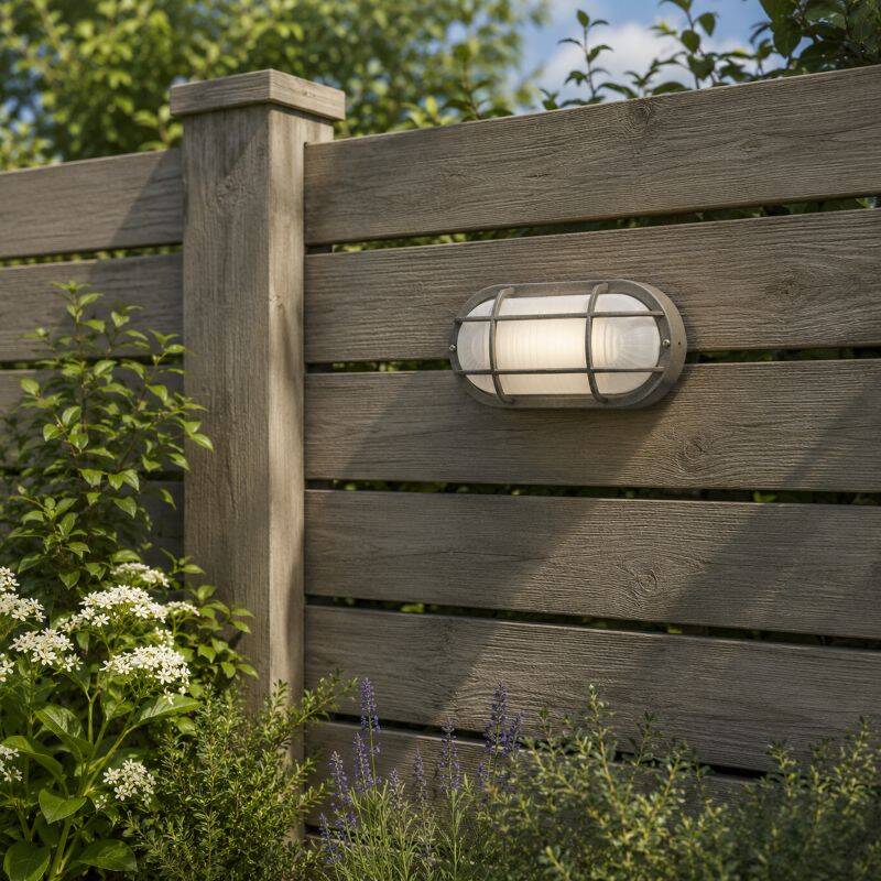 Image of Edit Coastal Clovelly Outdoor Flush Wall Light