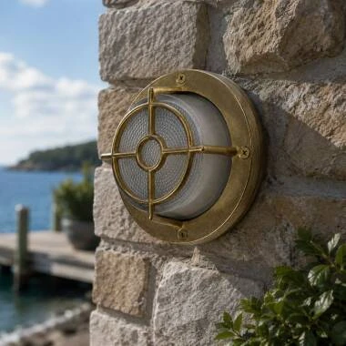 Westport Coastal Staithes Outdoor Flush Wall Light