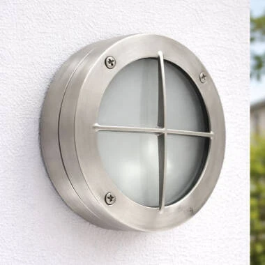 Westport Coastal Sand Outdoor Flush Wall Light