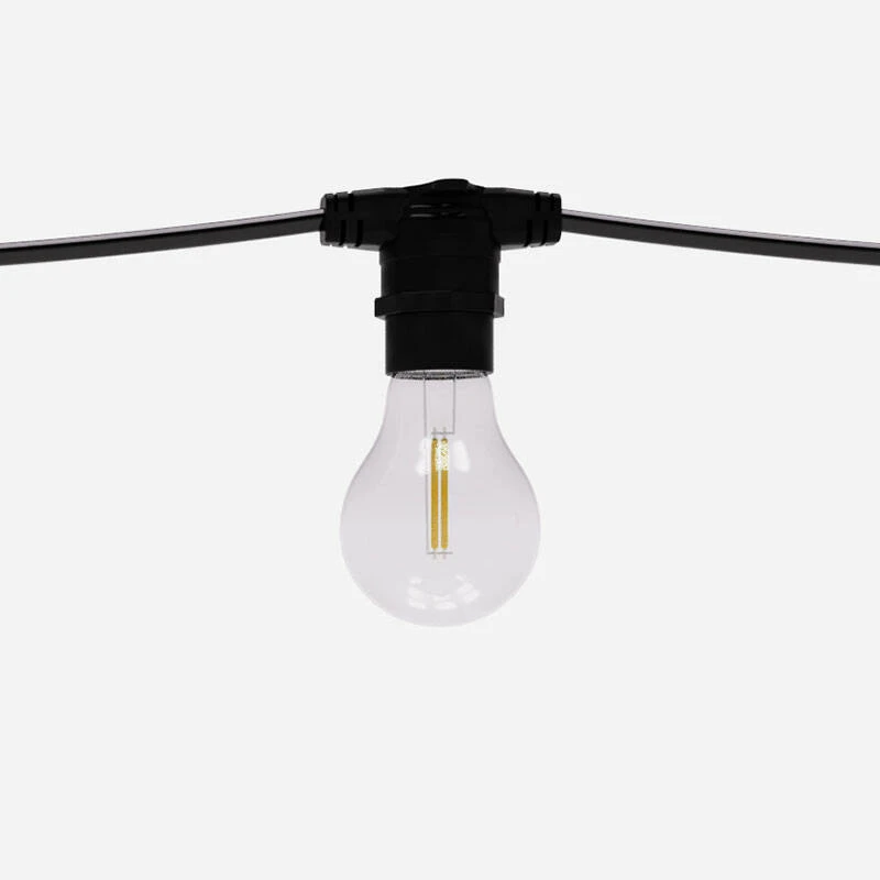 Image of 2W Warm White Non-Dimmable LED Decorative Filament GLS Bulb