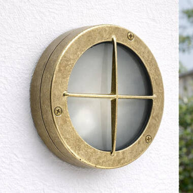 Image of Westport Coastal Sand Outdoor Flush Wall Light