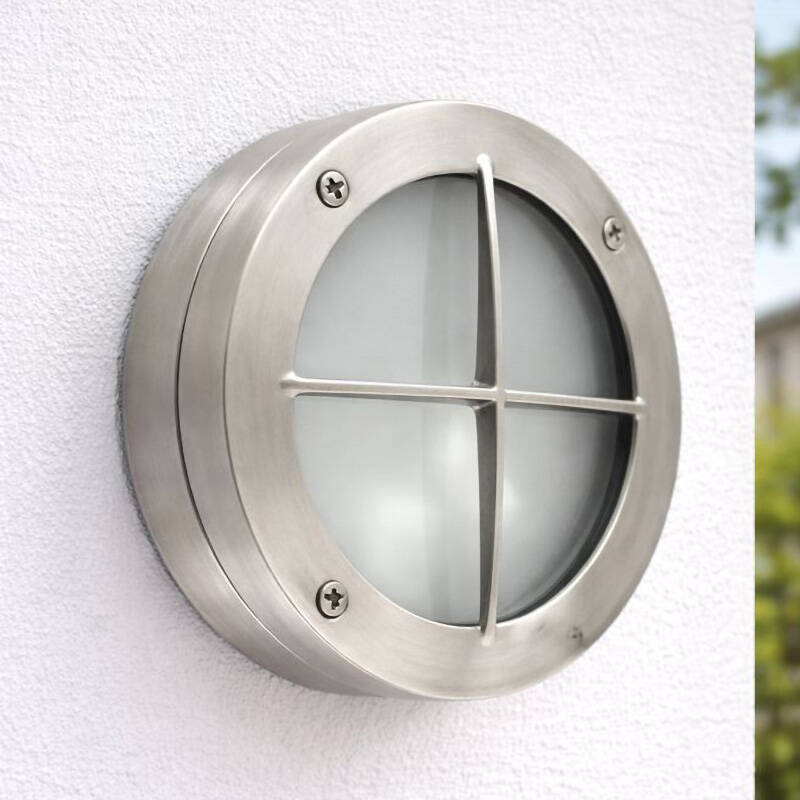 Image of Westport Coastal Sand Outdoor Flush Wall Light